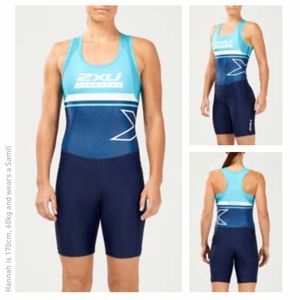 NWT 2XU women’s compression triathlon/row suit  Sm
